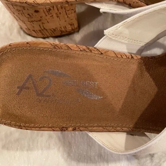 Aerosoles A2 - White Slip-on Sandal - 10 - Picture 3 of 6
